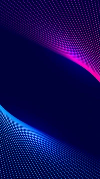 Electric Blue and Magenta Abstract Wallpaper