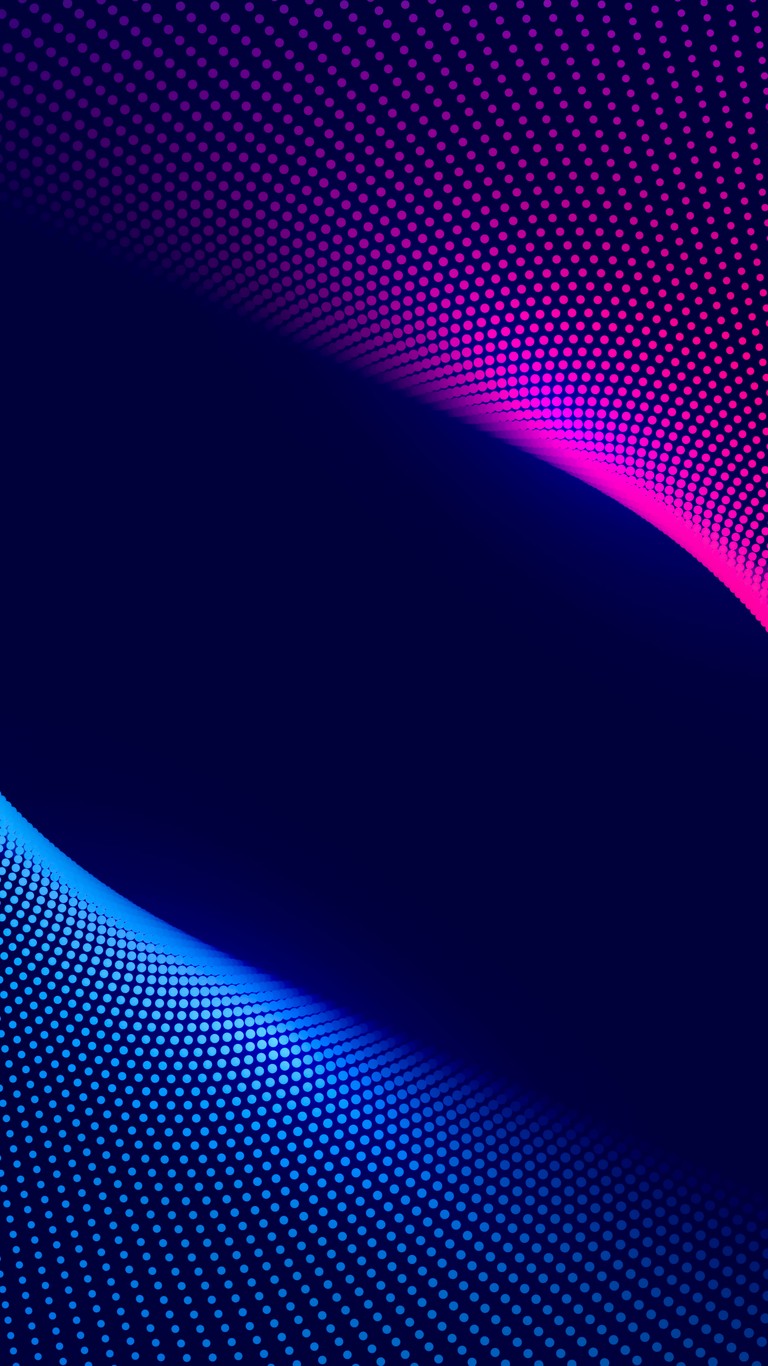 Electric Blue and Magenta Abstract Wallpaper