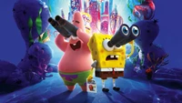 Explore The Spongebob Movie: Sponge on the Run Wallpaper