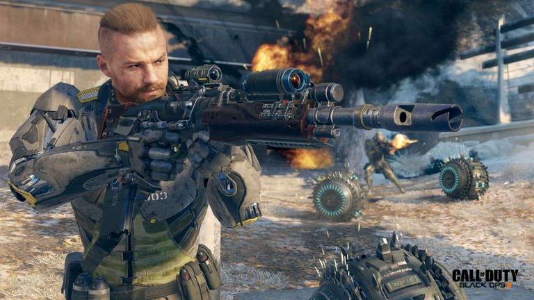 Call of Duty Black Ops III Wallpaper – Action-Packed Shooter Game