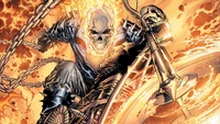 Fond d'Écran Épique de Ghost Rider à Télécharger