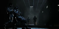 Fond d'écran Call of Duty: Ghosts dans une obscurité saisissante