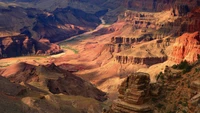 Explorez le Fond d'Écran Majestueux du Grand Canyon