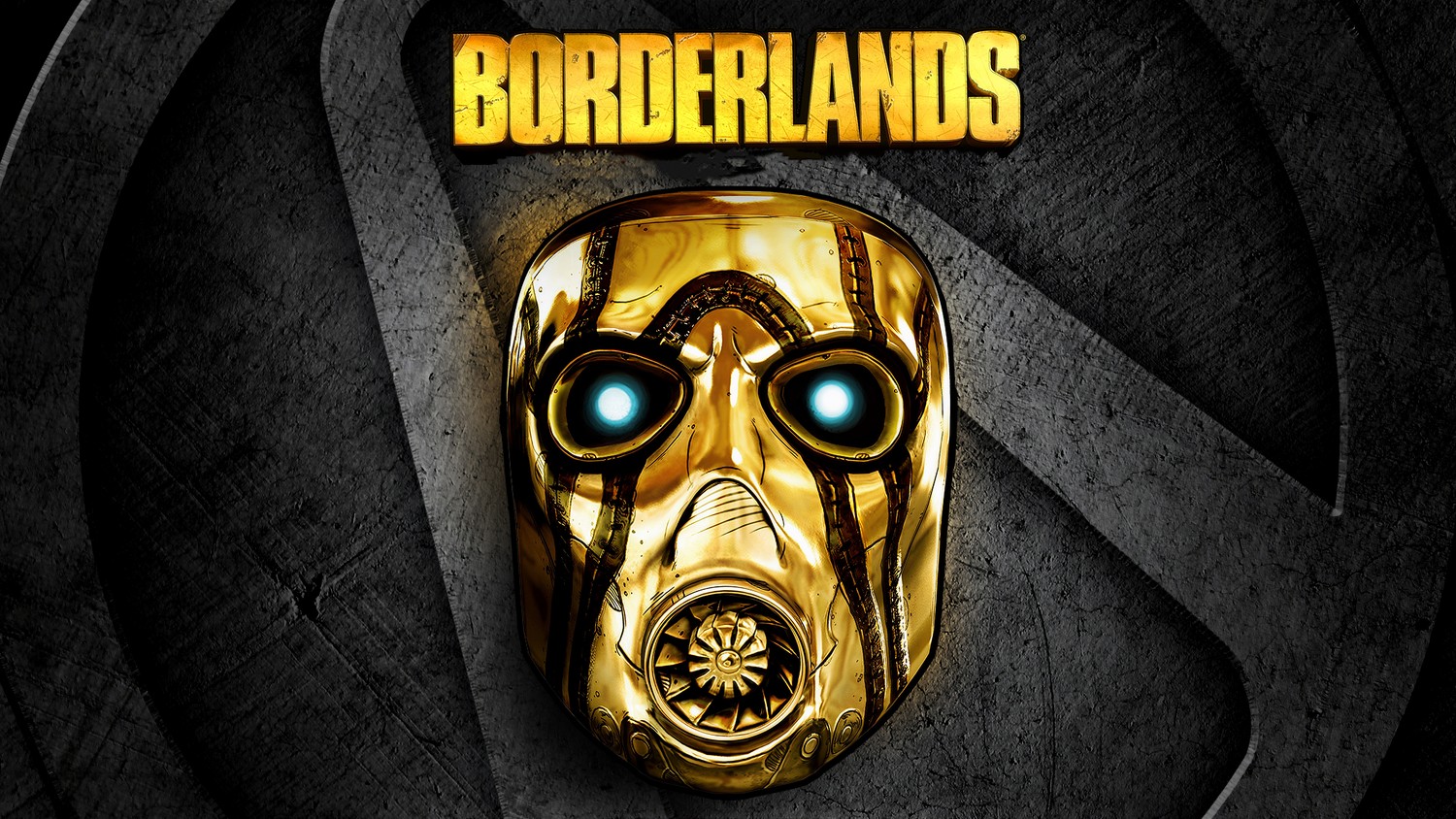 Borderlands 2 Wallpaper: Iconic Gas Mask Art