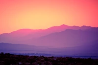 Descarga Espectacular Fondo de Pantalla de Atardecer en Cielo Rosa