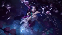 Fondo de pantalla de Nami: Arte espléndido de League of Legends