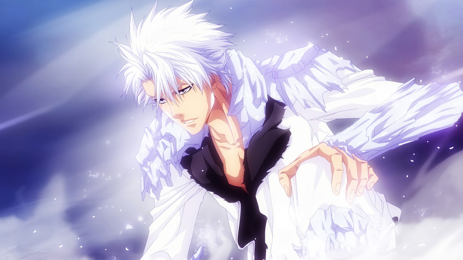 Descarga tu fondo de pantalla favorito de Toshiro Hitsugaya de Bleach