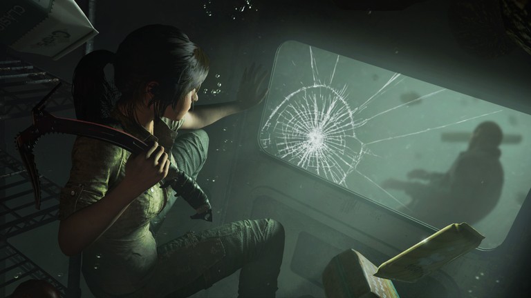 Explore the Dark Depths: Shadow of the Tomb Raider Wallpaper