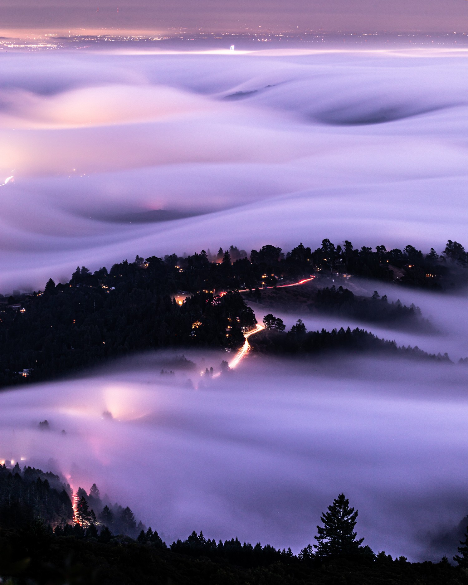 Breathtaking Long Exposure of Mount Tamalpais