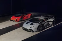 Téléchargez un Fond d'Écran 5K de Haute Qualité de Lamborghini Huracan EVO & STO