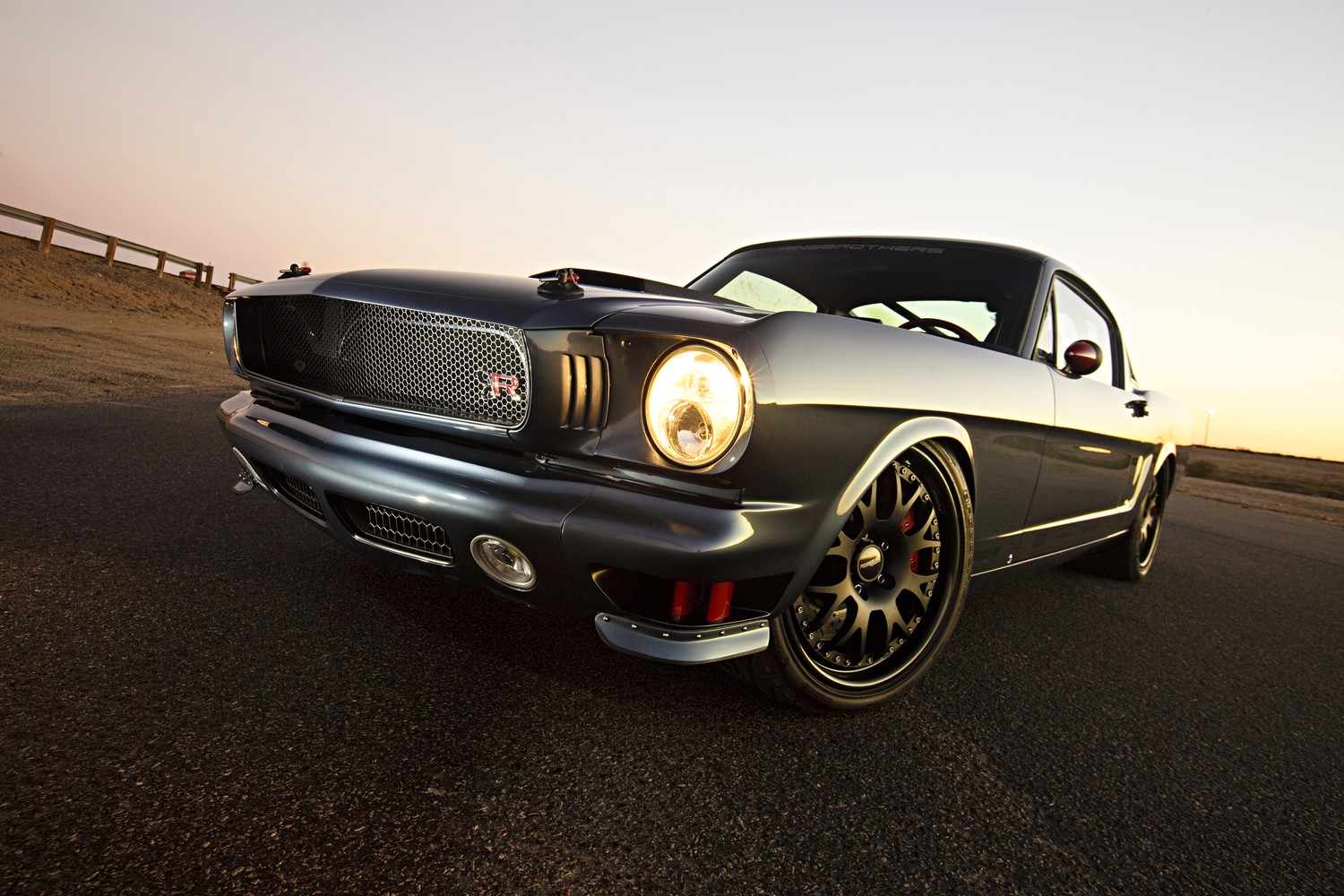 Stunning 1965 Ford Mustang Wallpaper for Your Desktop