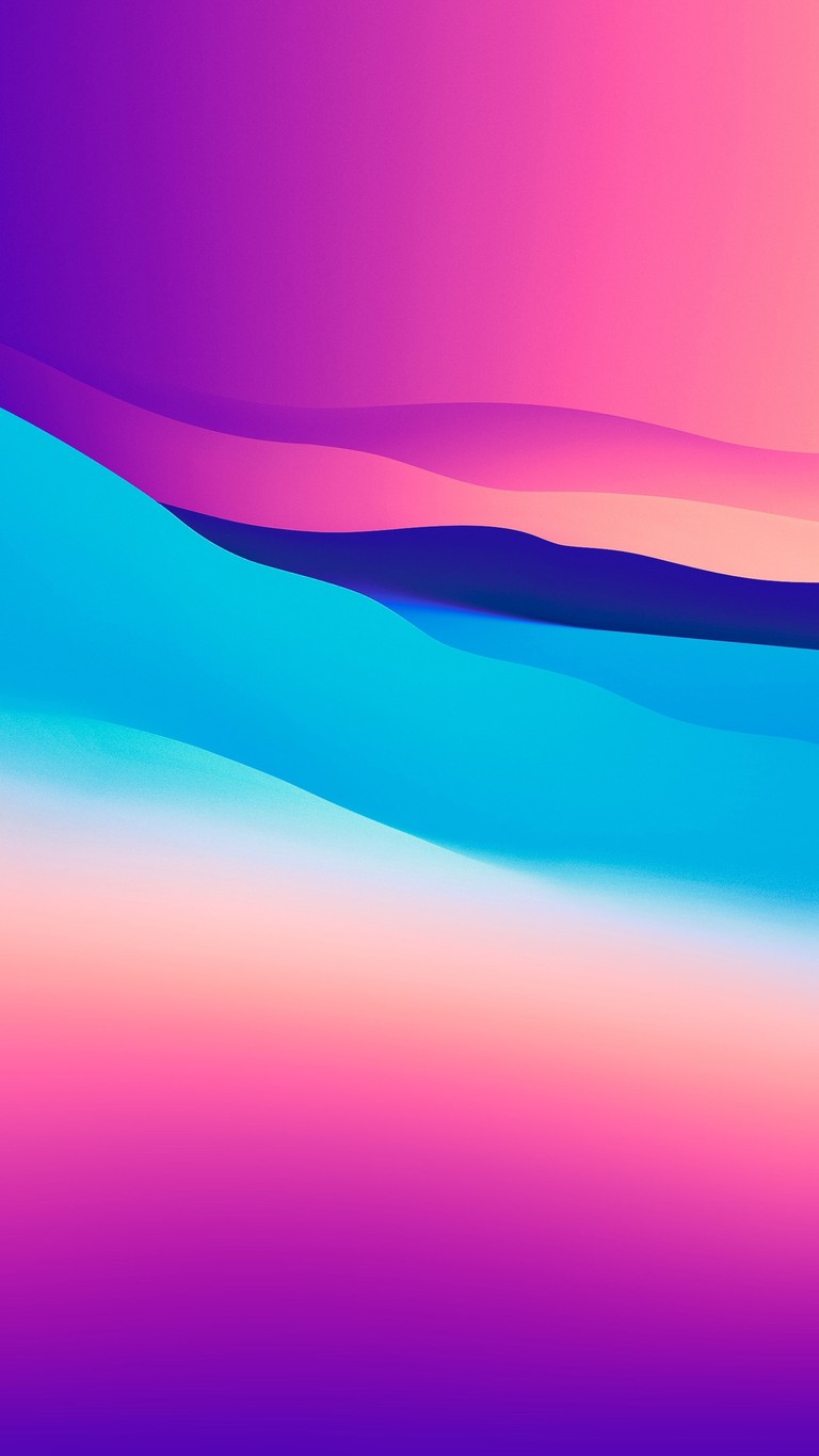 Download Stunning Colorful Waves Wallpaper