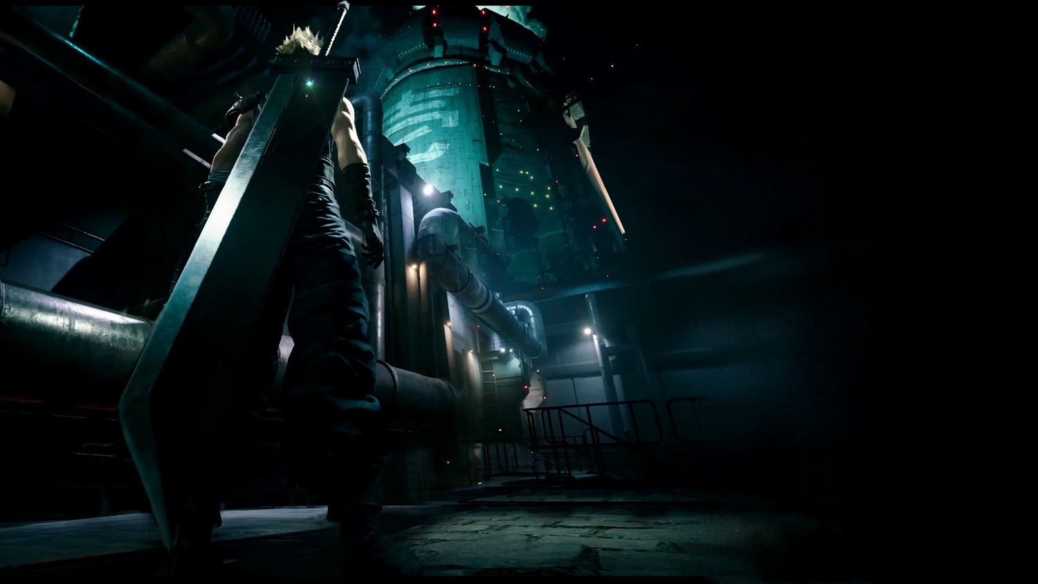 Cloud Strife in Final Fantasy 7 Remake Wallpaper