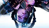 Explora a Jinx de Arcane League of Legends