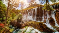 Explora la Majestuosa Cascada Jiuzhaigou