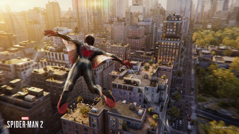 Marvel's Spider-Man 2: A Dynamic 4K Wallpaper