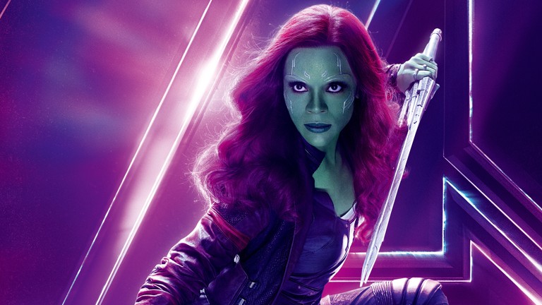 Stunning Gamora Wallpaper from Avengers Infinity War