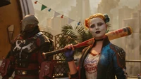 Fondo de pantalla de alta calidad de Harley Quinn y Deadshot