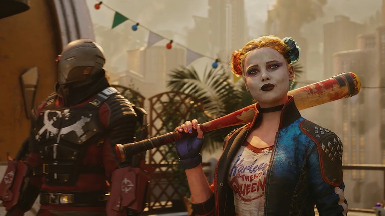 High-Quality Harley Quinn & Deadshot Wallpaper