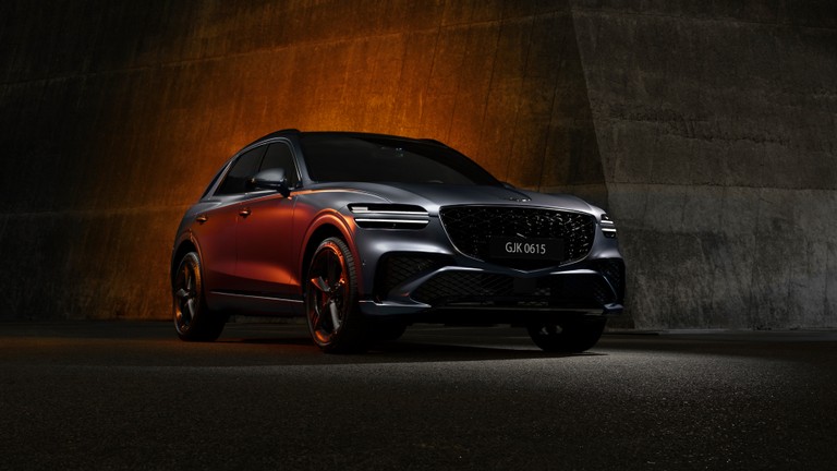 Explore the Striking 2024 Genesis GV70 in Dark Aesthetic