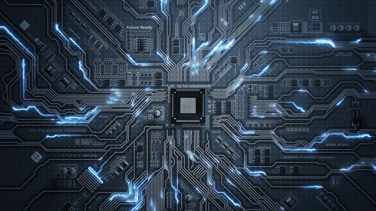 Download Stunning Technology Circuit Wallpaper