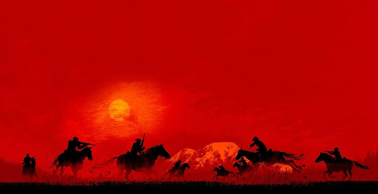 Epic Red Dead Redemption Landscape Wallpaper