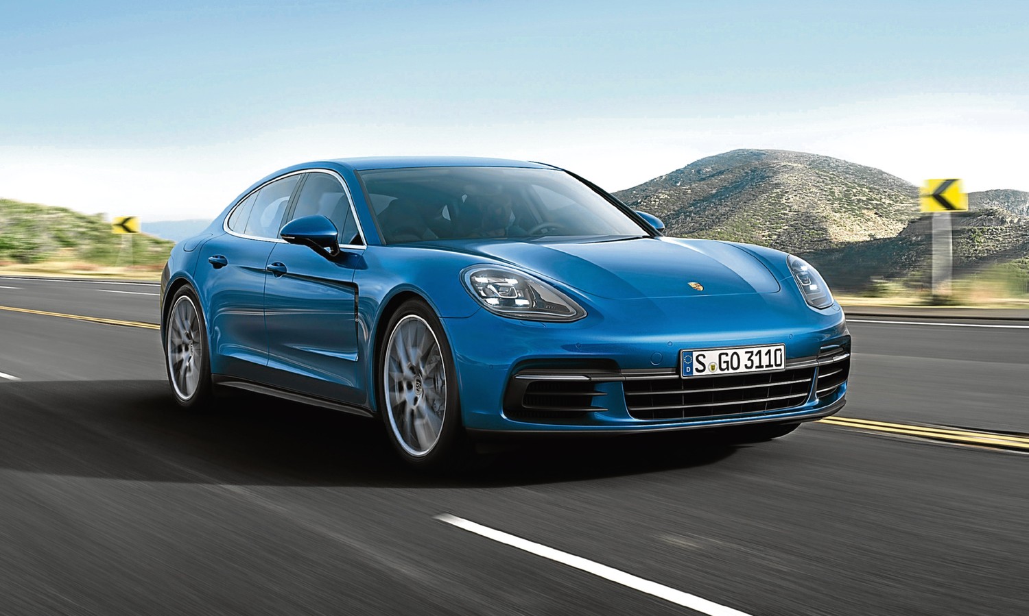 Porsche Panamera Wallpaper: Experience Luxury on the Road