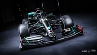 Mercedes AMG F1 W11 EQ Performance | Fondo de Pantalla de Alta Calidad 4K