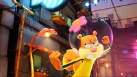 Explora a Sandy Cheeks en SpongeBob SquarePants: The Cosmic Shake