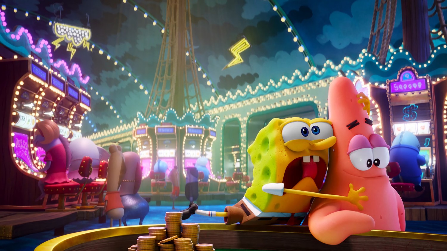 Fond d'Écran de SpongeBob SquarePants et Patrick Star de Sponge on the Run