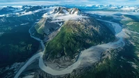 Breathtaking Mountain Scenery of Kluane National Park, Canada