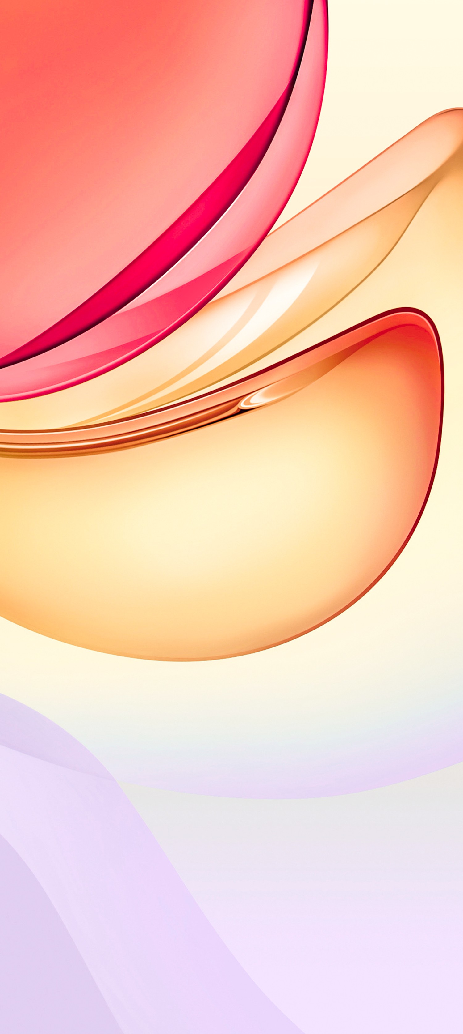 Download Our Beautiful Orange and Magenta Abstract Wallpaper