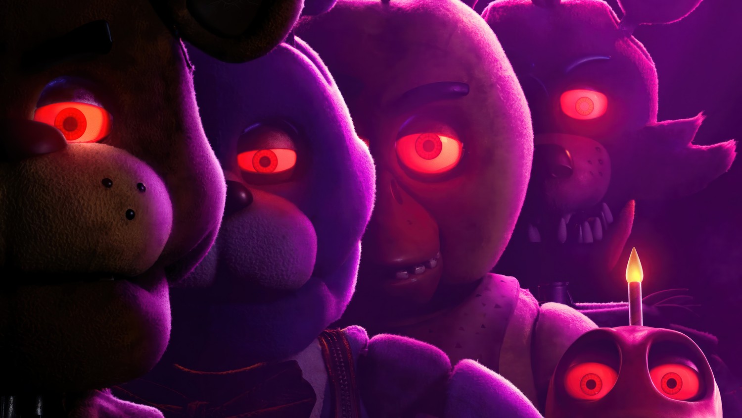 Five Nights at Freddy's 2023 Movie Poster Wallpaper