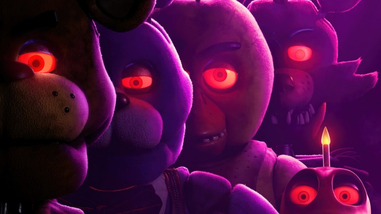 Five Nights at Freddy's 2023 Movie Poster Wallpaper