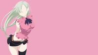 Explore Our Minimalist Elizabeth Liones Wallpaper from The Seven Deadly Sins