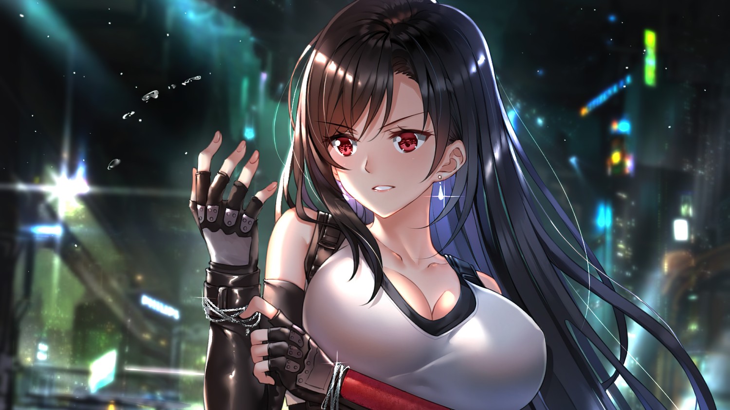 Stunning Tifa Lockhart Wallpaper from Final Fantasy VII Remake