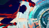 Fondo de pantalla de Spider Man 2099 de A través del Spider-Verse