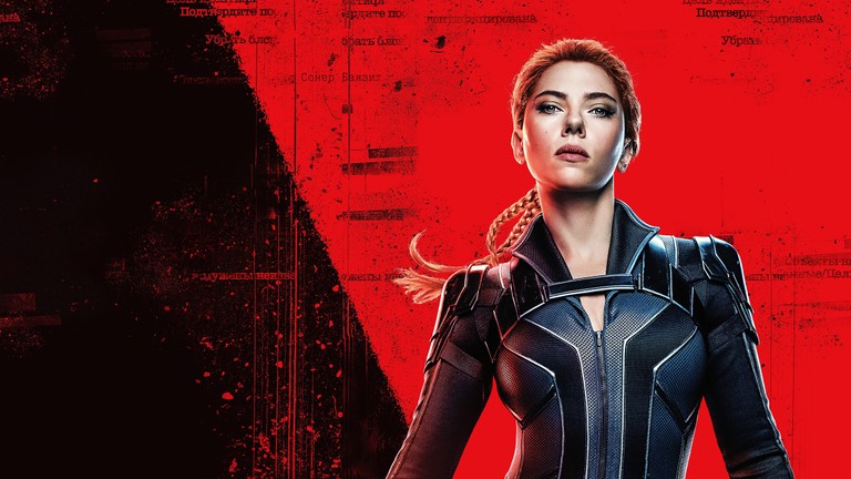 Stunning 5K Black Widow Wallpaper Featuring Scarlett Johansson