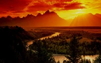 Experimenta el Amanecer en el Parque Nacional Grand Teton