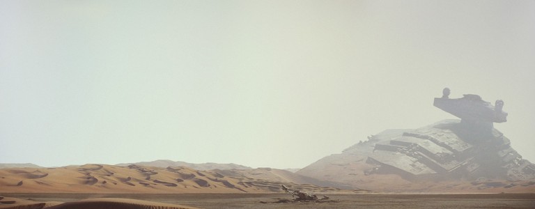 Star Wars Desert Landscape Wallpaper