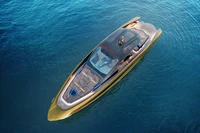 Superbe fond d'écran du yacht de luxe Tecnomar Lamborghini 63