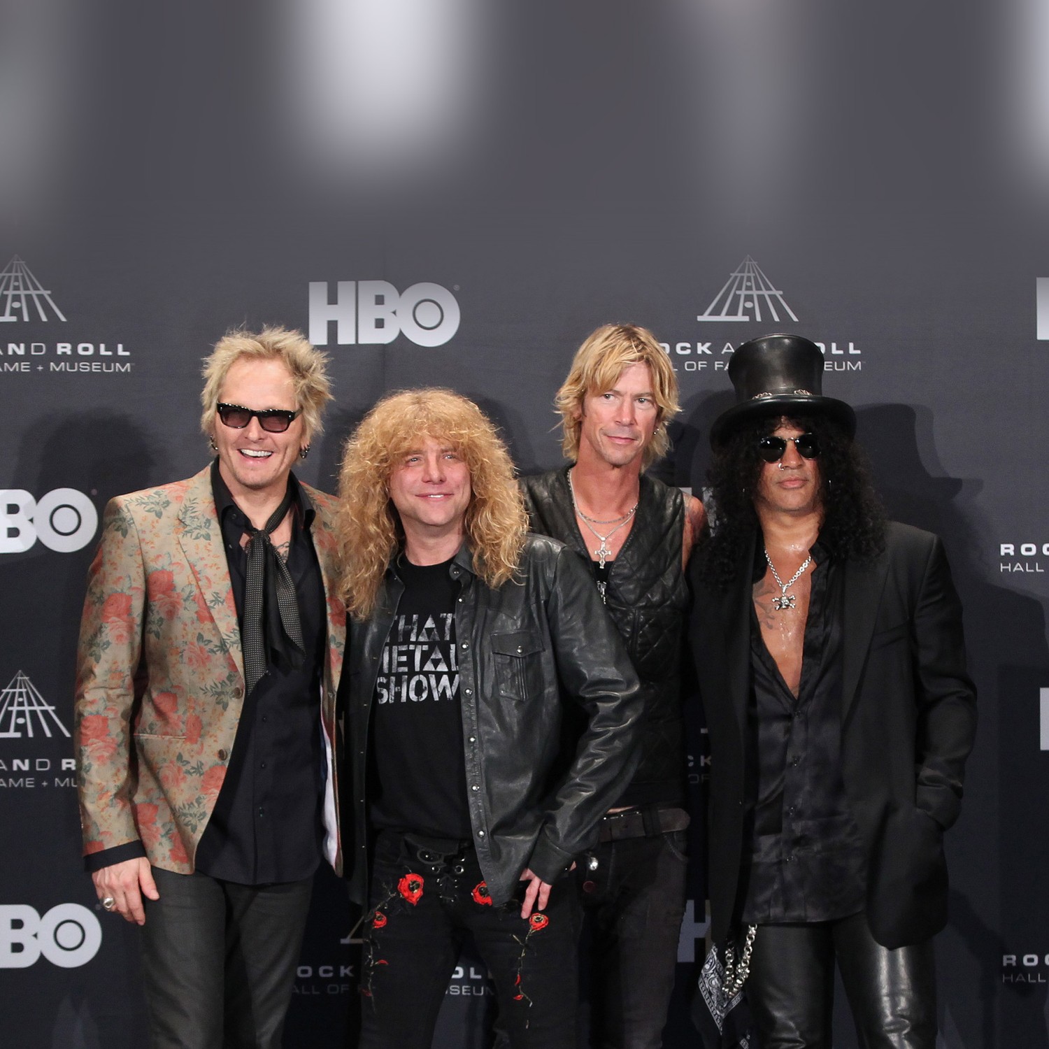 Guns N' Roses Wallpaper: Duff McKagan and Slash in the Spotlight