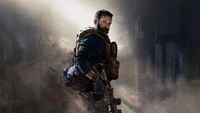 Epic Call of Duty Modern Warfare Wallpaper Featuring Captain John Price