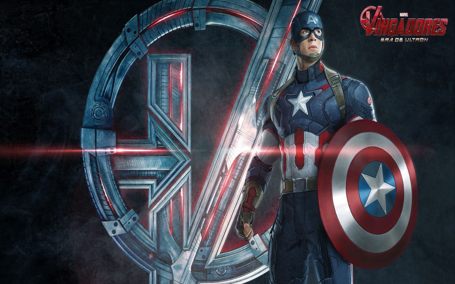 Stunning Captain America Wallpaper from Avengers: Age of Ultron