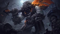 Fright Night Trundle - Wallpaper League of Legends