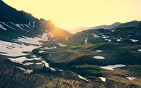 Descargar Impresionante Fondo de Pantalla del Paisaje de los Alpes Suizos