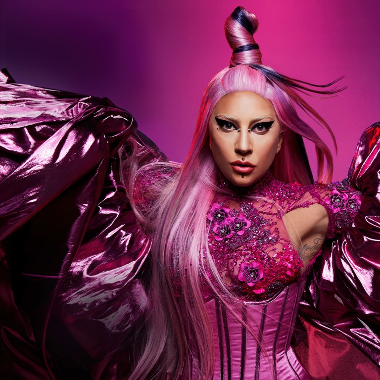 Vibrant Lady Gaga Wallpaper in 5K Quality