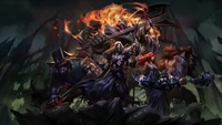 Fond d'Écran Mordekaiser : Art Splash Épique de League of Legends