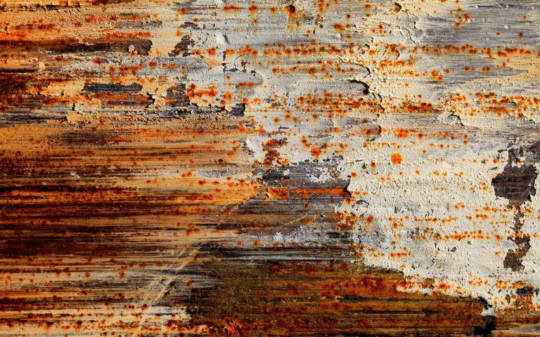 Rusty Wood Texture Wallpaper