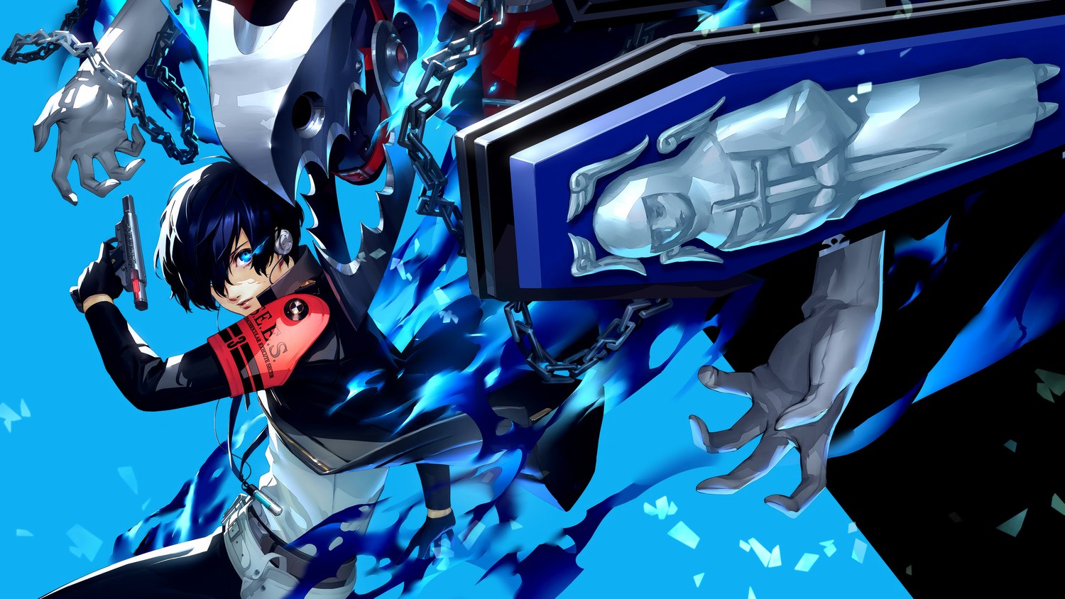 Explorez le Fond d'Écran Dynamique de Persona 3 Reload avec Makoto Yuki